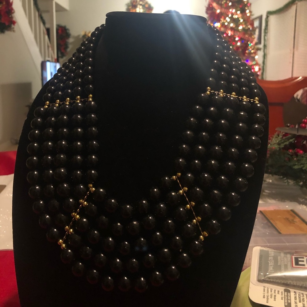 Beautiful black necklace